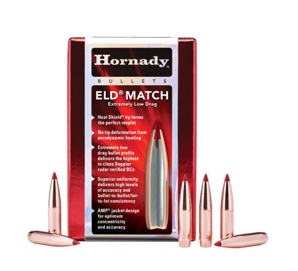 Hornady .30 ELD Match 168 GR 100 Stück