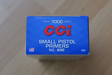 CCI 500 Zünder Small Pistol 1000 Stück
