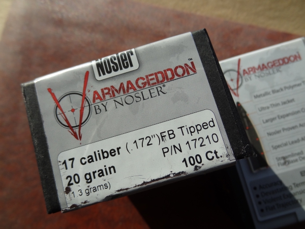 .172 / 4,5 mm 20 gr / 1,3 g Nosler FB Tip Varmageddon Geschosse 100 Stück