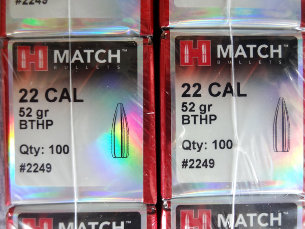 Hornady 22 .224 52 gr BTHP Match (100Stück)