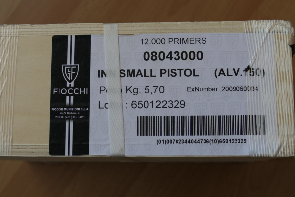 Fiocchi Small Pistol  12000 Stück Angebot