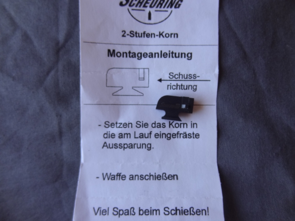 WAIMEX 2-Stufen Korn für S&W Revolver