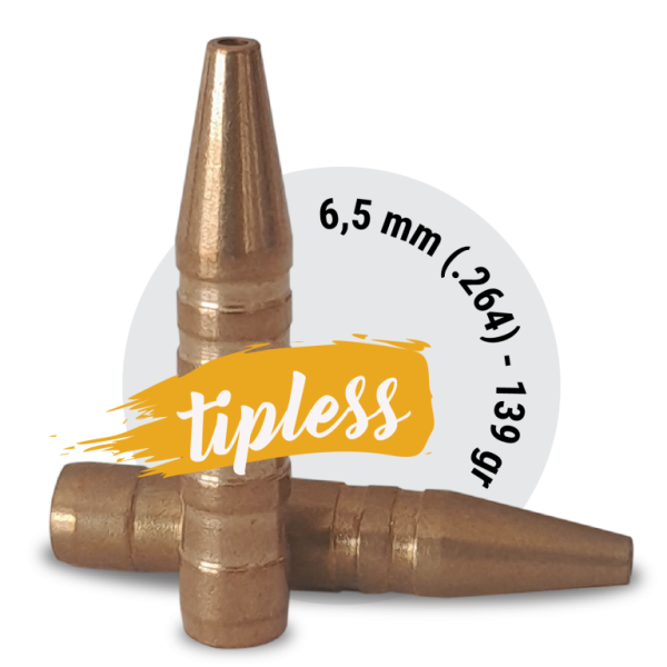 6,5 .264 139gr. Tipless 50 Stück