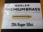 .204 Ruger Hülsen 50 Stück